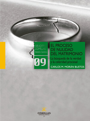 cover image of El proceso de nulidad del matrimonio